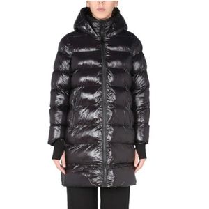 Michael Kors black puffer coat (size small).